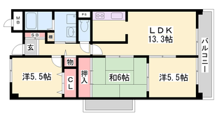 明石駅 バス18分  西区役所前下車：停歩6分 4階の物件間取画像